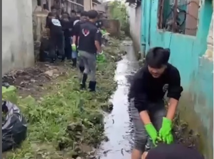 Bonar Sumut Bersihkan Sungai Medan, Dukungan untuk Bobby Nasution di Pilgub 2024